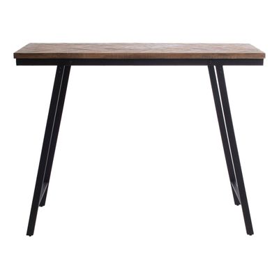 Desks - The Herringbone High Table - Natural - 140cm - BAZAR BIZAR LIVING