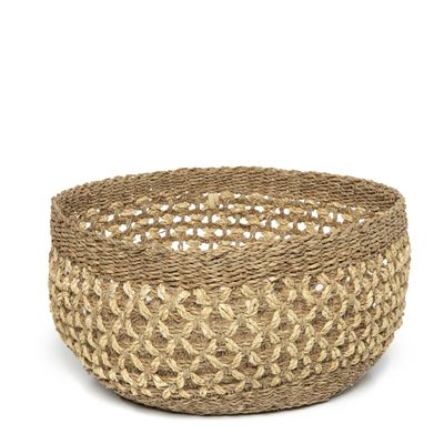 Caskets and boxes - The Phu Quoc Basket - Natural - L - BAZAR BIZAR LIVING