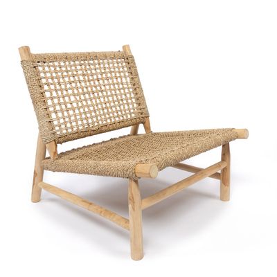 Chairs - The Island Sisal One Seater - Natural - BAZAR BIZAR - COASTAL LIVING