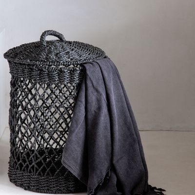 Paniers à linge - Le Panier à Linge - Noir - L - BAZAR BIZAR LIVING