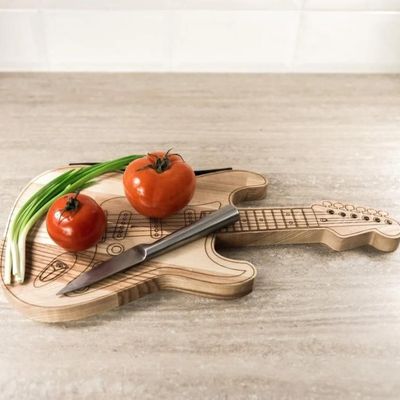 Couverts & ustensiles de cuisine - Guitar Shaped Wooden Cutting Board - PROMIDESIGN