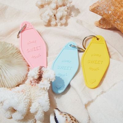 Objets personnalisables - Porte clef motel "Home sweet home" - PANTAI PANTAI