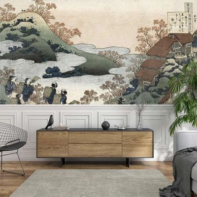 Revêtements muraux - Papier peint panoramique Sarumaru Daiyû - ETOFFE.COM