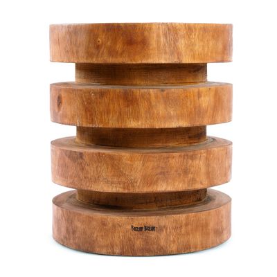 Stools - The Massaka Stool - Natural - BAZAR BIZAR LIVING