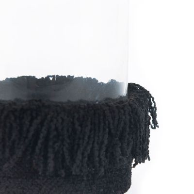 Bougeoirs et photophores  - Le Bougeoir Oh My Gee - Velours Noir - L - Lot de 2 - BAZAR BIZAR LIVING