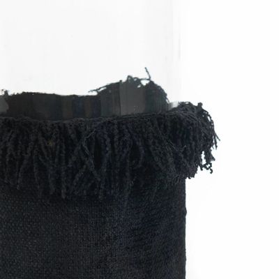 Bougeoirs et photophores  - Le Bougeoir Oh My Gee - Velours Noir - XXL - BAZAR BIZAR LIVING