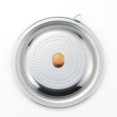 Saucepans - Lid for 22-24 cm stainless steel pots - Yukihira/YOSHIKAWA collection - ABINGPLUS