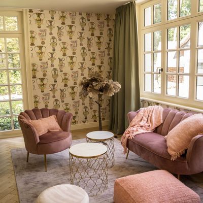 Poufs - Le Pouf Oh My Gee - Rose Saumon - BAZAR BIZAR LIVING