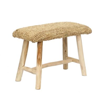 Benches - The Raffia Bank - BAZAR BIZAR LIVING