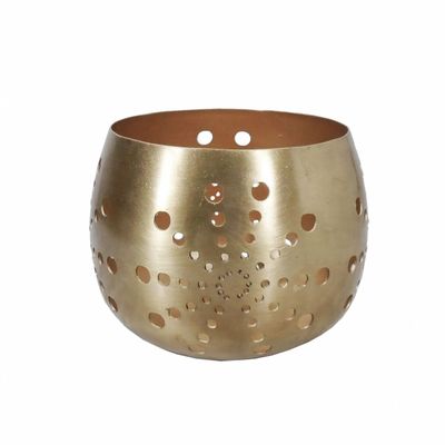 Candlesticks and candle holders - The Sun Ball - Gold - S - BAZAR BIZAR LIVING