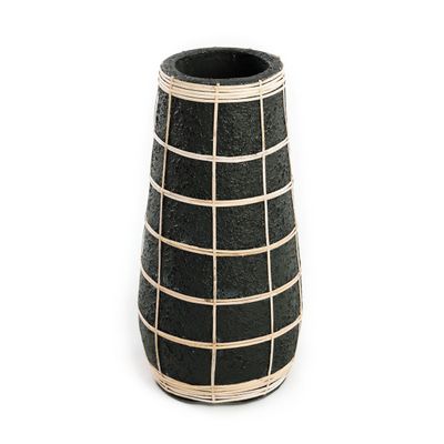 Vases - The Cutie Vase - Black Natural - L - BAZAR BIZAR LIVING