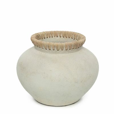 Vases - Le Vase Styly - Béton Naturel - M - BAZAR BIZAR LIVING