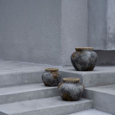 Vases - The Styly Vase - Antique Grey - S - BAZAR BIZAR - COASTAL LIVING