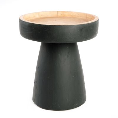Tables basses - La Table d'Appoint Rayu - Noir Naturel - BAZAR BIZAR LIVING
