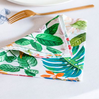 Table linen - Printed napkin - Antilles - TISSUS TOSELLI