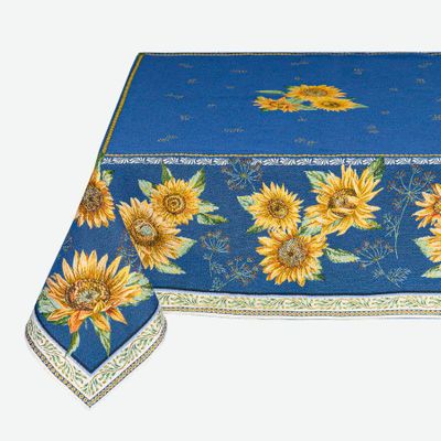 Nappes - Nappe Jacquard - Tournesol - TISSUS TOSELLI