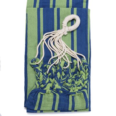 Garden textiles - Woven cotton hammock for one person - model #4 - HUAIRURO