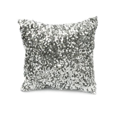 Cushions - The Glitter Cushion Cover - Silver - 40x40 - BAZAR BIZAR LIVING