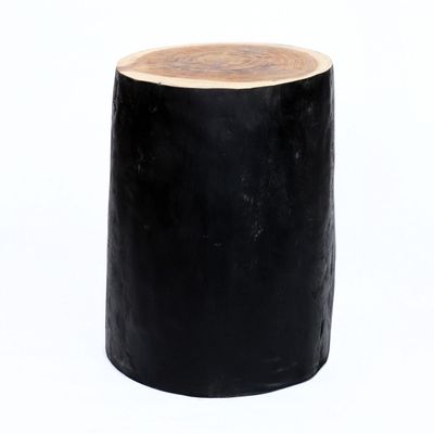 Stools - The Tribe Stool - Natural Black - BAZAR BIZAR LIVING