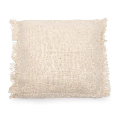 Cushions - The Oh My Gee Cushion Cover - Cream - 60x60 - BAZAR BIZAR - COASTAL LIVING