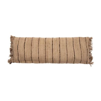Cushions - The Oh My Gee Cushion Cover - Beige Black - 35x100 - BAZAR BIZAR LIVING