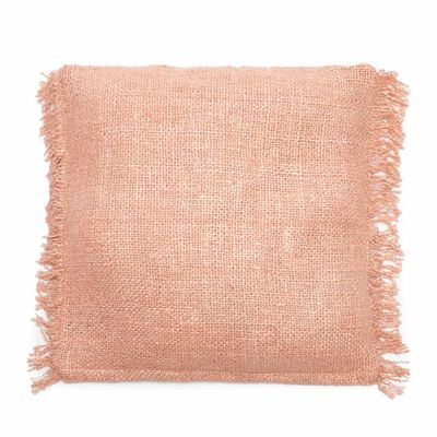 Cushions - The Oh My Gee Cushion Cover - Salmon Pink - 60x60 - BAZAR BIZAR LIVING
