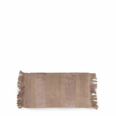 Coussins - La Housse De Coussin Oh My Gee - Velours Béton - 30x50 - BAZAR BIZAR LIVING