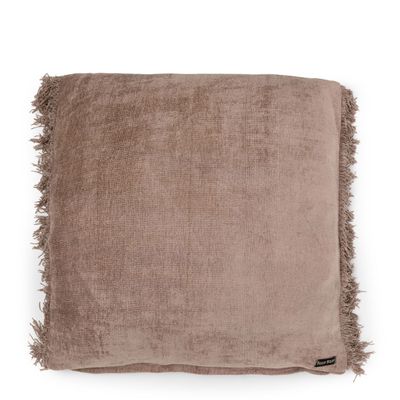 Coussins - La Housse De Coussin Oh My Gee - Velours Béton- 60x60 - BAZAR BIZAR LIVING