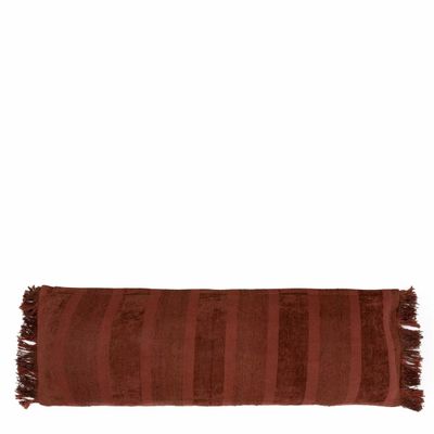 Cushions - The Oh My Gee Cushion Cover - Burgundy Velvet - 35x100 - BAZAR BIZAR LIVING