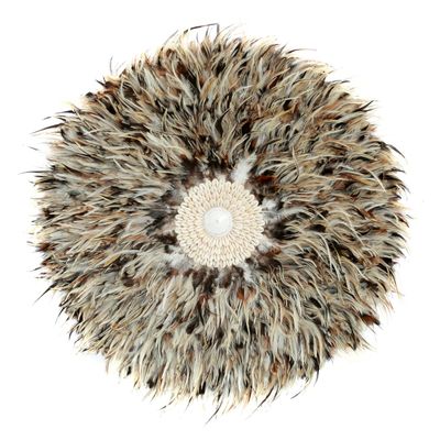 Other wall decoration - The Coastal Juju - Grey Brown - L - BAZAR BIZAR LIVING