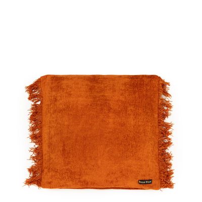 Coussins - La Housse De Coussin Oh My Gee - Velours Rouille - 40x40 - BAZAR BIZAR LIVING