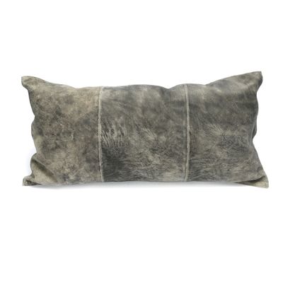 Coussins - La Housse De Coussin Three Panel Suede - Gris - 30x60 - BAZAR BIZAR LIVING