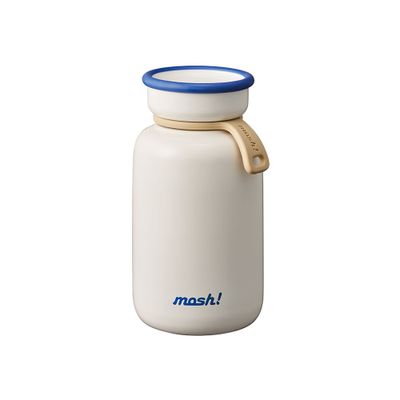 Travel accessories - Bottle Latte 330 ml stainless steel insulated flask/Mosh! - ABINGPLUS