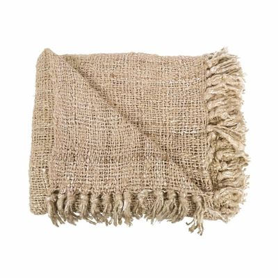 Throw blankets - The s'il vous Plaid - Beige - BAZAR BIZAR LIVING