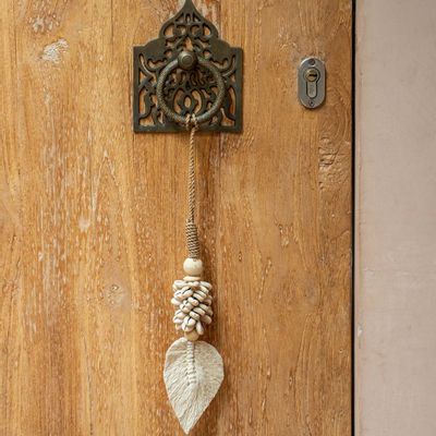 Decorative objects - The Leaf & Shell Tassel - Natural - BAZAR BIZAR LIVING