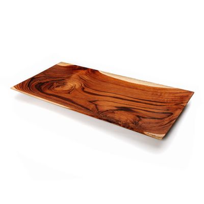 Platter and bowls - The Teak Root Sushi Plate - L - BAZAR BIZAR LIVING