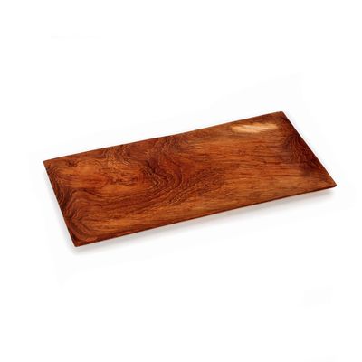 Platter and bowls - The Teak Root Sushi Plate - M - BAZAR BIZAR LIVING