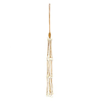 Decorative objects - The Long Shell Tassel - White - BAZAR BIZAR LIVING