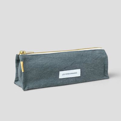 Other office supplies - Pencil case made of thick organic cotton canvas - LES PENSIONNAIRES