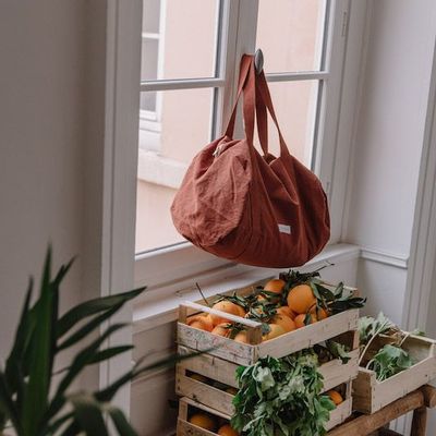 Bags and totes - Organic cotton bowling bag. - LES PENSIONNAIRES