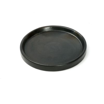 Platter and bowls - The Burned Plate - Black - S - BAZAR BIZAR LIVING