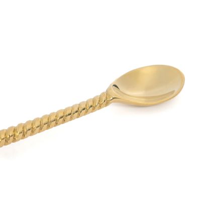 Flatware - The Pineapple Long Spoon - Gold - BAZAR BIZAR - COASTAL LIVING