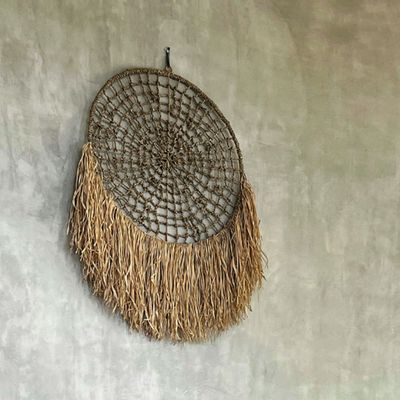 Other wall decoration - The Raffia Dreamcatcher - Natural - BAZAR BIZAR LIVING