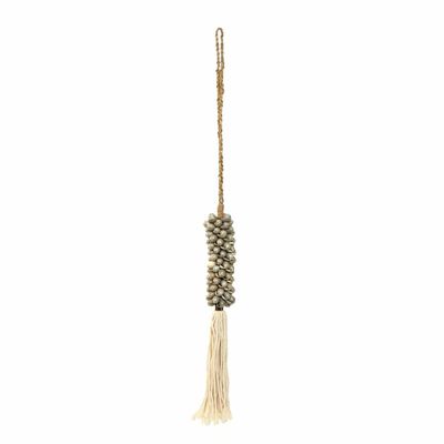 Objets de décoration - Le Pompon En Coquillage & Coton - Gris - BAZAR BIZAR LIVING