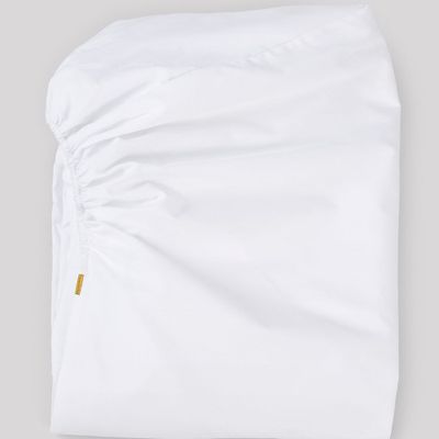 Bed linens - Organic cotton percale fitted sheet - LES PENSIONNAIRES