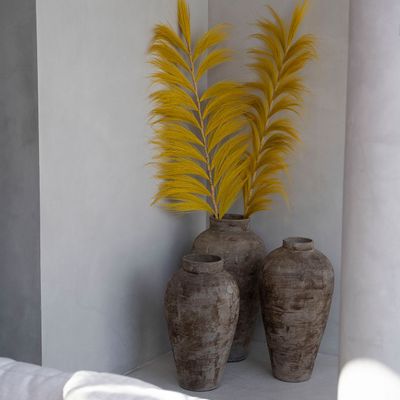 Decorative objects - The Stunning Leaf - Madras Yellow - Set of 6 - BAZAR BIZAR LIVING