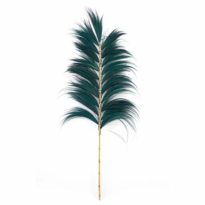 Decorative objects - The Stunning Leaf - Petrol - Set of 6 - BAZAR BIZAR LIVING