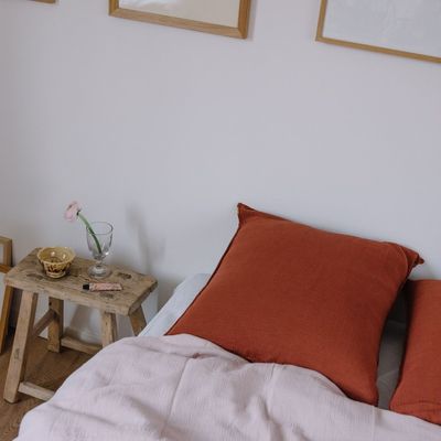 Bed linens - Cotton double gauze pillow case - LES PENSIONNAIRES