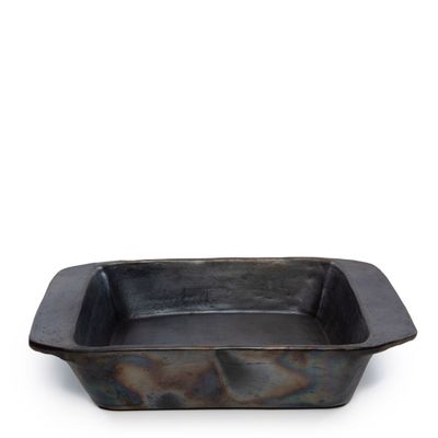 Platter and bowls - The Burned Oven Tray - Black - BAZAR BIZAR LIVING