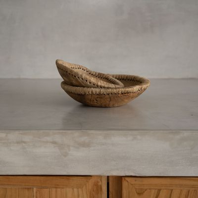 Platter and bowls - The Like Me Bowl - Natural - M - BAZAR BIZAR LIVING